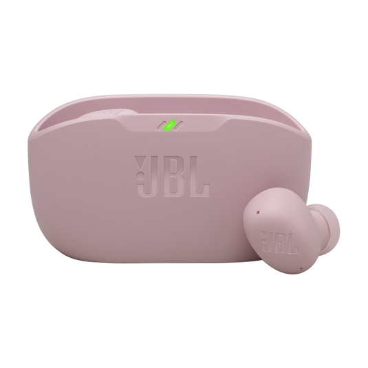 JBL Vibe Buds 2 - Pink - True Wireless Noise Cancelling Earbuds - Hero image number null
